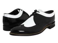 New Stacy Adams Oxfords for Men - Dayton - Wingtip - Black w/ White Online
